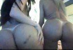 As travestis Letícia Griffol e Beatriz Soares peladinha na webcam